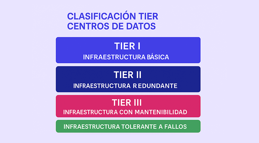 Clasificación TIER de centros de datos